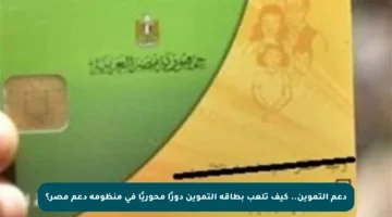 دعم التموين.. كيف تلعب بطاقة التموين دورًا محوريًا في منظومة دعم مصر؟
